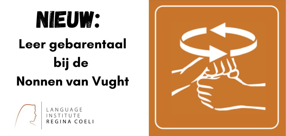 Nieuw: leer gebarentaal bij de Nonnen van Vught.
reginacoeli.nl/blog/leer-geba…