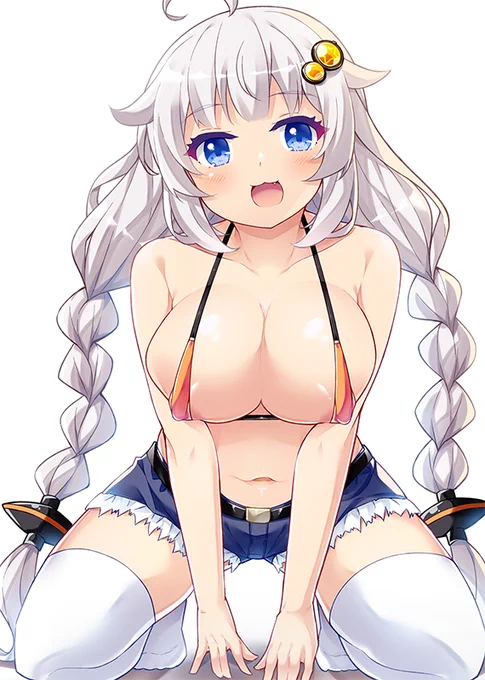 色々開放的なあかりちゃんもうこれ見えてるよねw#VOICEROID #紲星あかり 