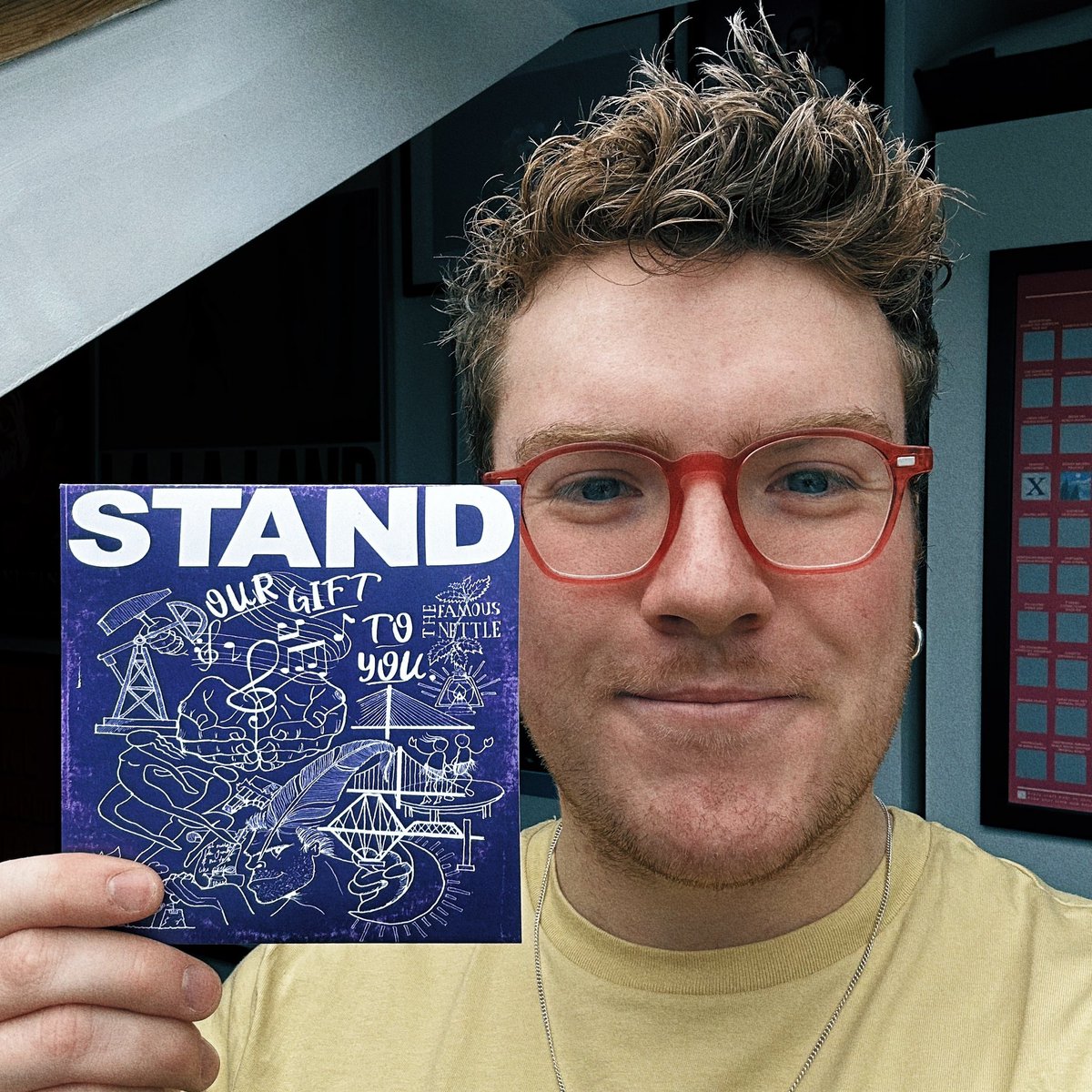 gushmusic's tweet photo. ‘Our Gift To You’ by STAND and myself, is out now! ❤️ Listen here -> https://t.co/QqmuScfnY4

An album written by people living with dementia. https://t.co/bPu7glMXP0