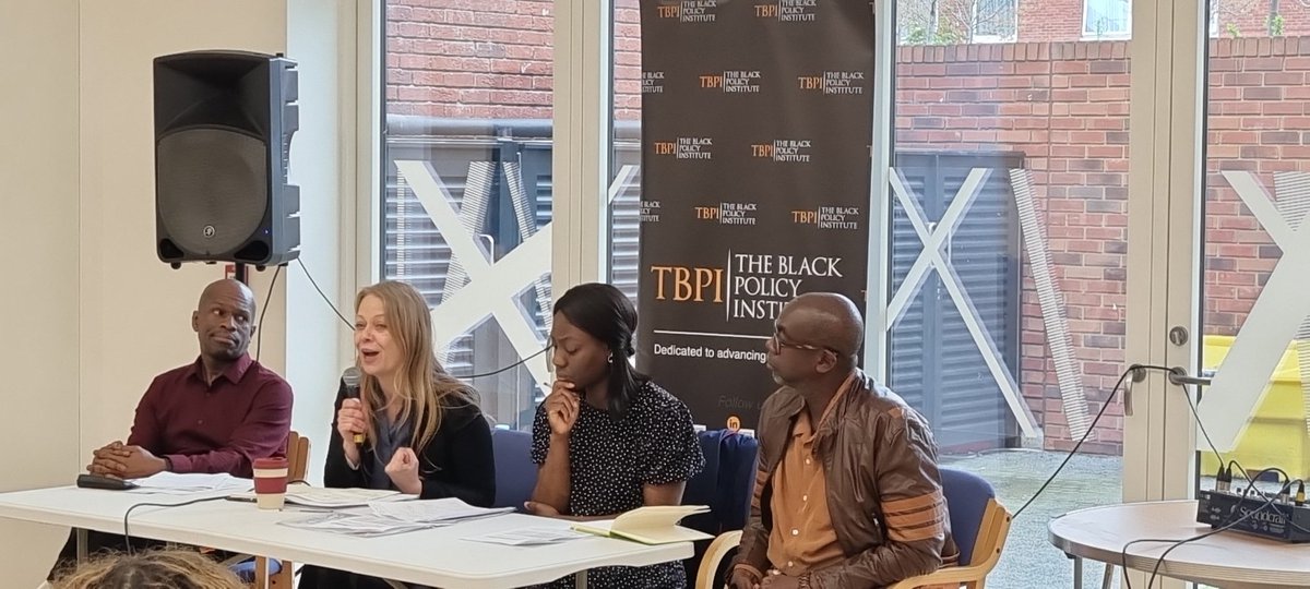 ValerieABossman's tweet photo. @sianberry On building Black and Asian owned and young people owned social housing
#TheBlackPolicyInstitute
#EmpoweringBlackcommunities
#PolicyStrategyForChange
#TBPIEvent #SocialHousingStructures https://t.co/DporGMVdZU