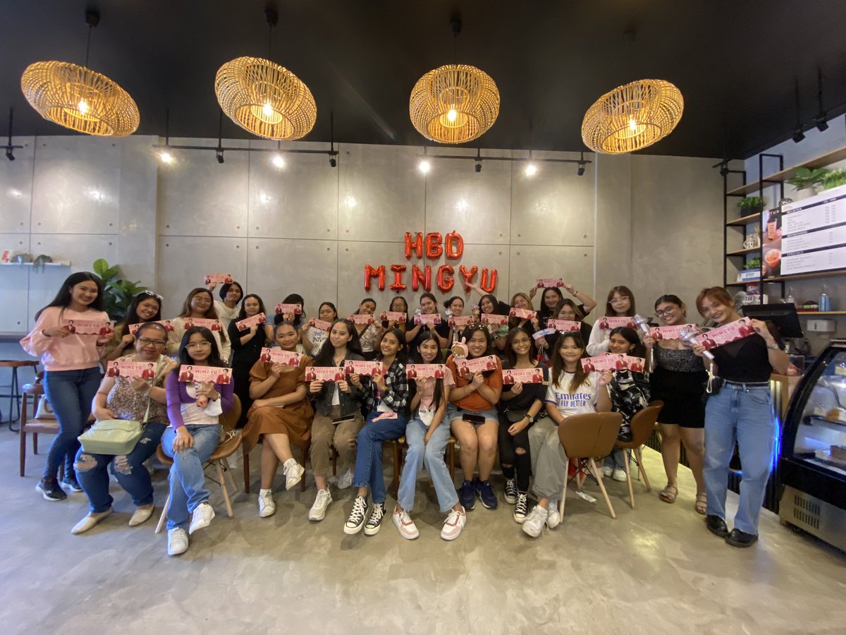 quezon_carats's tweet photo. Celebrating Mingyu's birthday together with Quezon Carats is so much fun. Thank you so much everyone, until our next cse 

special thanks to @QuezonKzone https://t.co/dqYgLj34sr