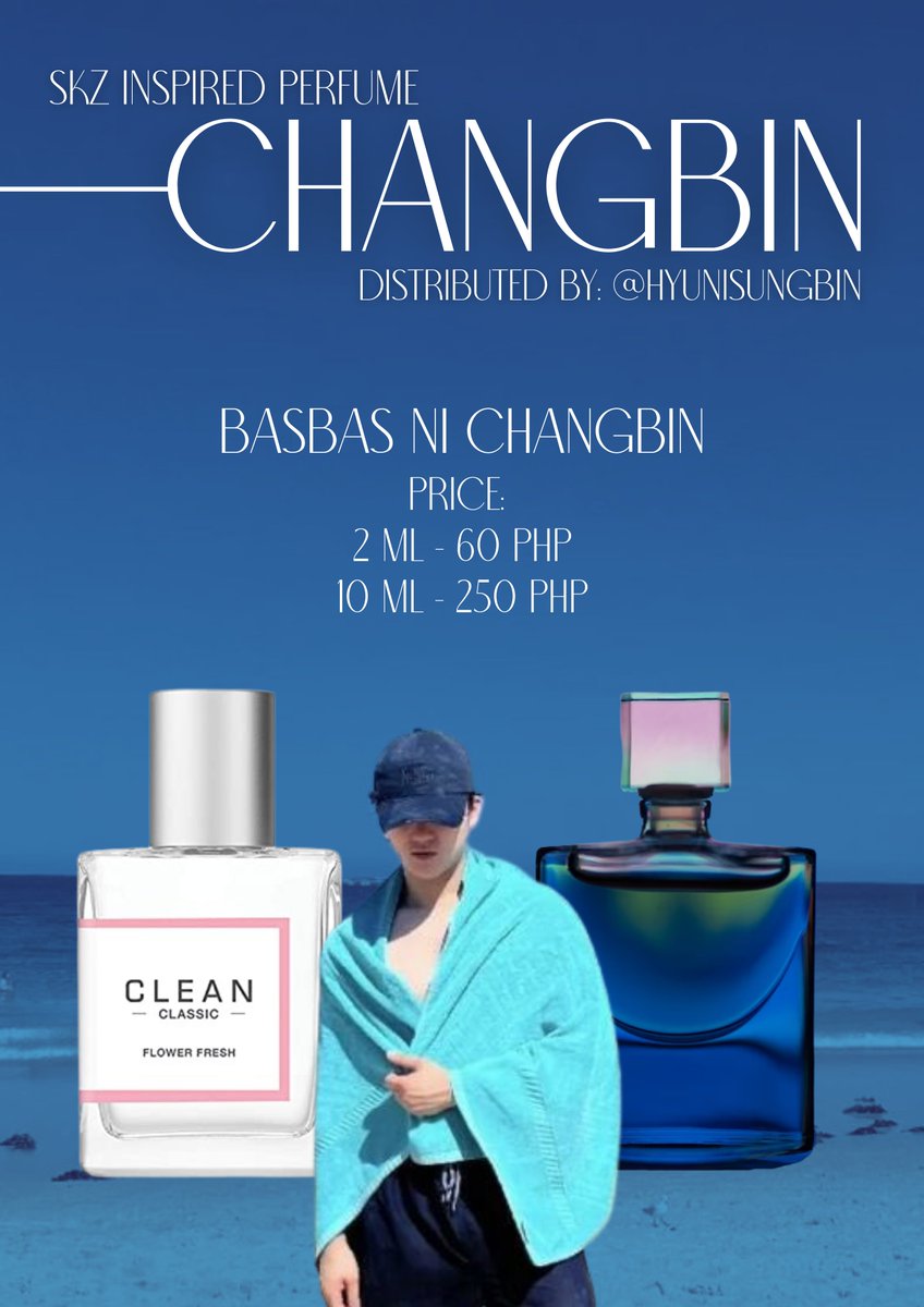 HyuniSungBin's tweet photo. 🌺WTS LFB Changbin's Clean Classic Inspired Perfume🌺
💪 Price: (2 ML) - 60 PHP each ; (10 ML) - 250 PHP each
💪 Slots: 90 ML Only
💪To Claim: DM / Comment: "Mine + Qty"
Just made this through my own formulation! <3
#PstPstStation #CleanClassic
Tags: stray kids spray cologne https://t.co/hdJVOuGdk9