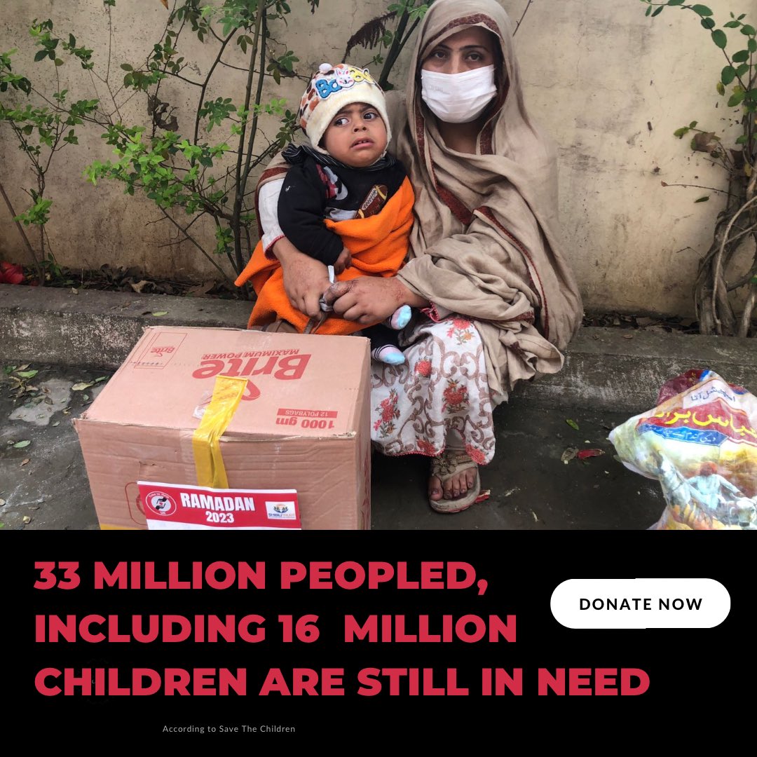 TimetoHelpUK's tweet photo. It's been 6 months since the devastating floods in Pakistan 🇵🇰, and people are still struggling to rebuild their lives. We are doing our part by providing food packages to those in need. You can help too by donating to our Pakistan Floods Appeal. Every penny counts. #HelpPakistan https://t.co/4jEmUH3iXm