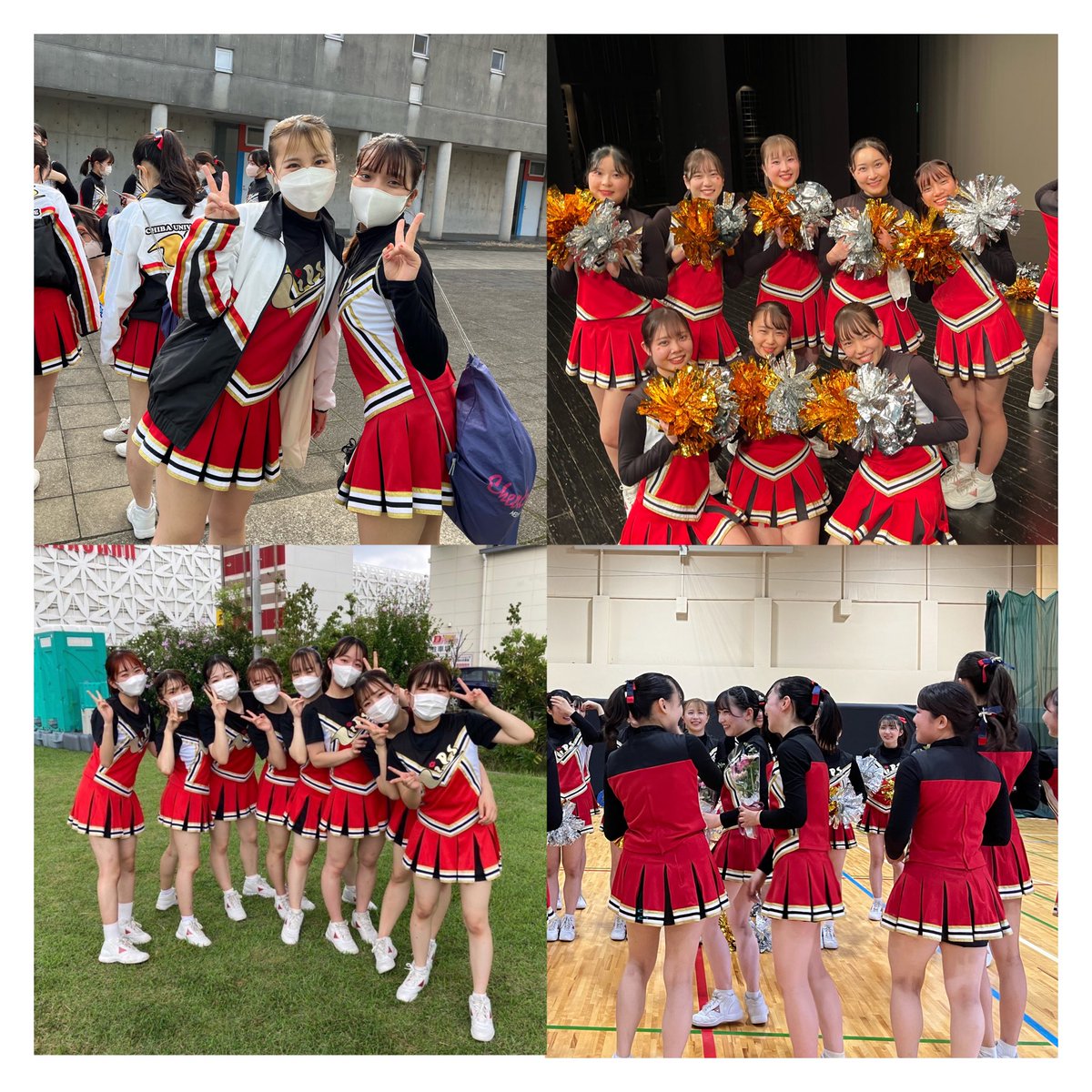 lips_cheer's tweet photo. こんにちは！チアリーディングサークルLipsです💄🌟

本日はLipsグッズを紹介します🤍

💄ユニフォーム
まずはLipsを象徴するユニフォームの紹介です❤️🖤
Lipsのユニフォームは、赤と黒を基調としたデザインと、金色のLipsロゴが特徴です💄
このユニフォームが着たくてLipsに入った部員もいます👀✨ https://t.co/fOnkl27fg9