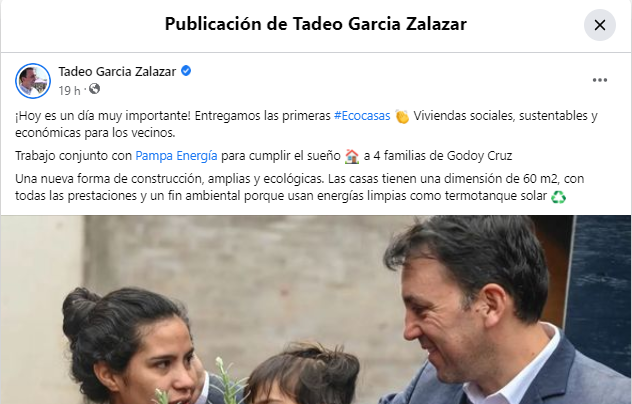 ecologicosmza's tweet photo. ECOCASAS EN GODOY CRUZ?
QUE LES HUBIERA COSTADO HACER POR LO MENOS LAS PAREDES EXTERNAS DE LADRILLO ? Esa chapa al frío o calor extremo, un desastre
Está bien que se preocupen por los vecinos, pero por lo menos hagan algo digno? que sea un cambio de vida REAL? Una pena #ecocasa https://t.co/S6payLLVeO