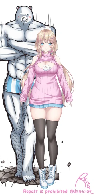 Vtuberんもゆ様の新衣装を描かせて頂きました!ロリキャラから一変、お姉さんキャラに生まれ変わったんもゆさんを宜しくお願いします!#んもあーと#エイプリルフール 