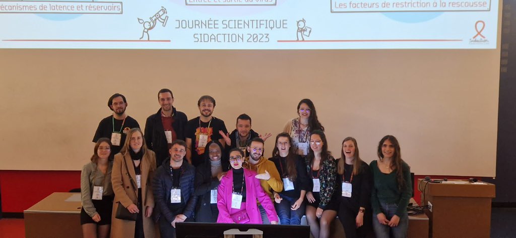 MHoumey's tweet photo. Always a pleasure to present this exciting PhD work and to see friendly faces during #Sidaction Scientific Day https://t.co/1QcpqzivNQ