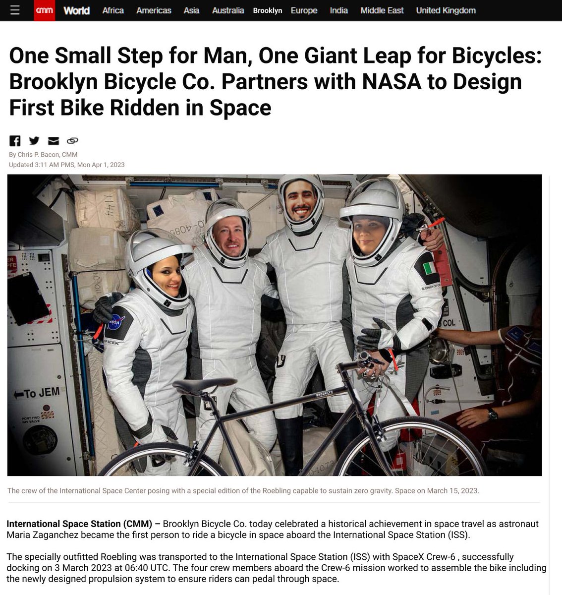 This was such an all-around team effort but huge props to our engineers for seeing this to the finish line. 

l8r.it/Q0a0

#engineering #team #engineers #nasa #internationalspacestation #space