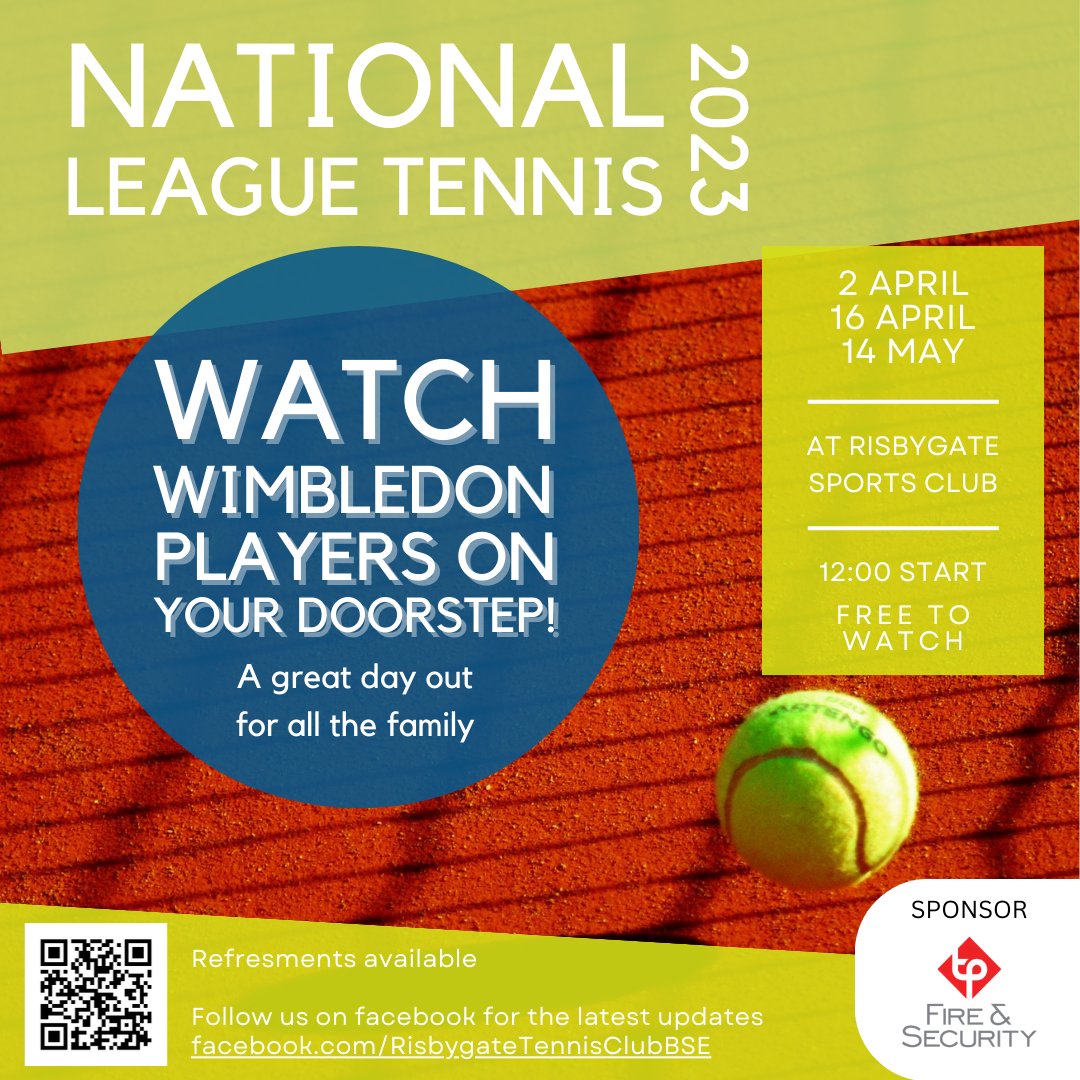 Our men's first team begins their campaign in the National League tomorrow, Sunday 2 April, at home to Cumberland Lawn Tennis Club.

Play begins at midday. Come along to watch. Weather forecast is looking good.  
<a href="/LTASuffolk/">Suffolk LTA</a> @lta_southeast #tennis #burystedmunds
@ltaeast