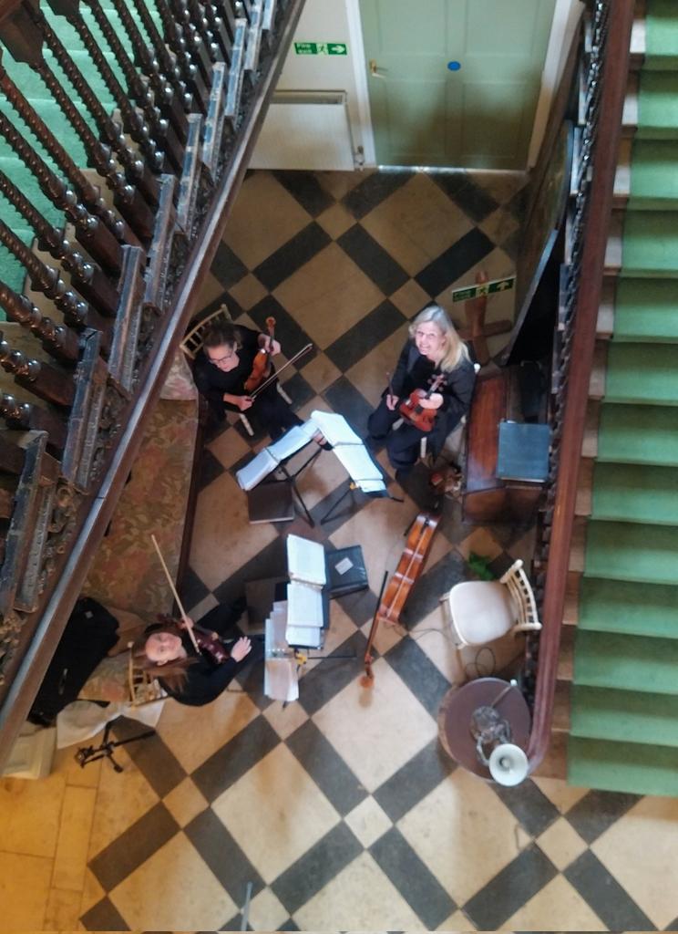 A nice change of scenery and a quartet road trip <a href="/CourtCrowcombe/">Crowcombe Court</a>