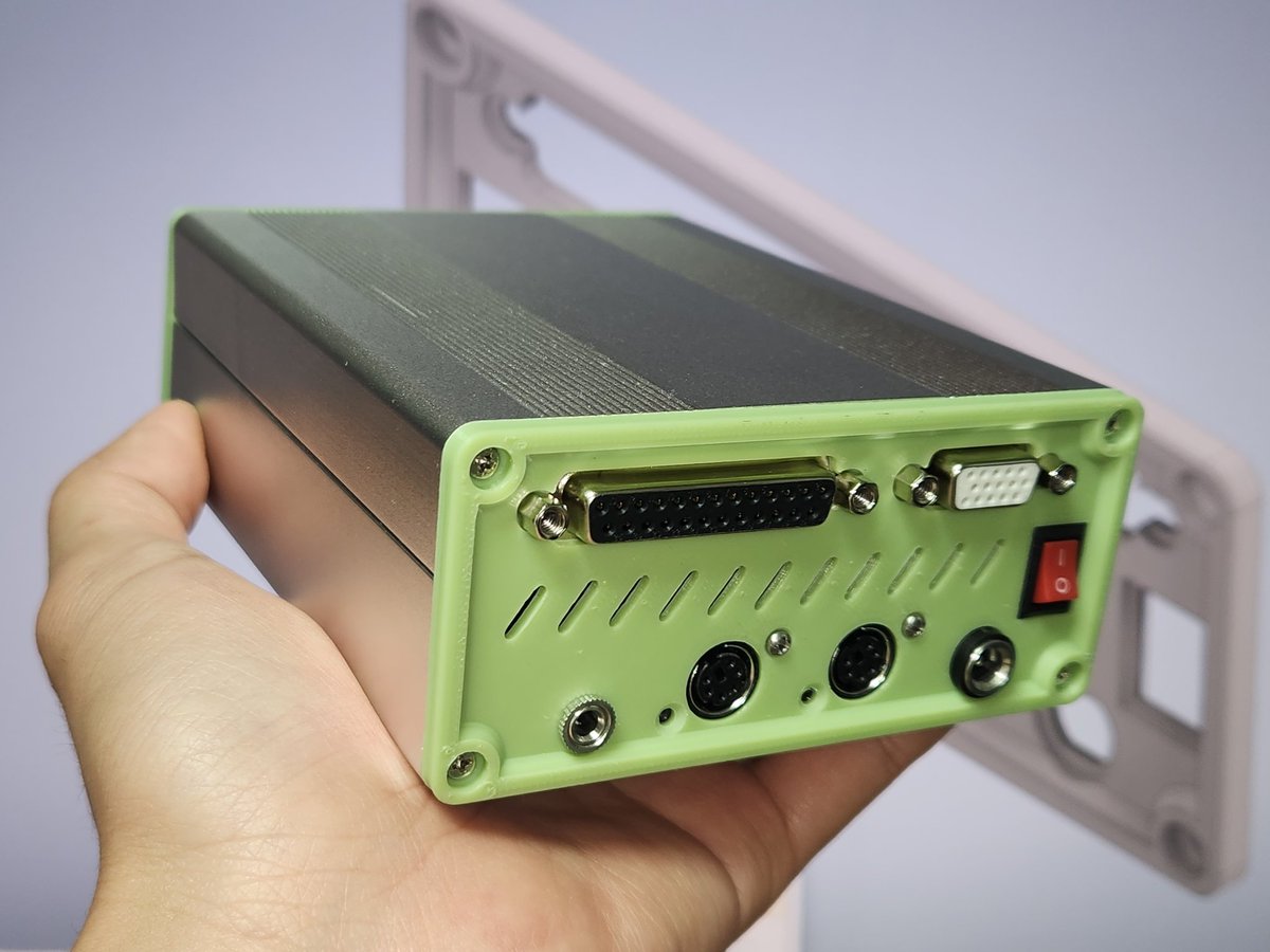 RetroXTPC's tweet photo. #tiny486 #wee86 #weecee #mini486 #msdosgaming #pc104
STPC-S 66Mhz 486DX(?)
MAIN DBOARD : PCM-3346
SOUN CARD : PC104 CS4237 & DWAVE sam2695 wavetable
PANEL : ABS FILAMENT 3D PRINTING (KINGROON KP3S) https://t.co/Ttx6LHQyZw