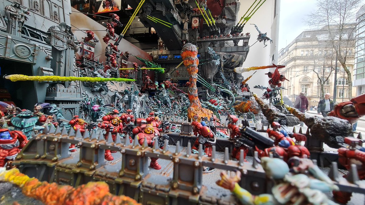 unluckymagpie's tweet image. You wanted more Nidd, you get more nid. We've unveiled the new section of the display at warhammer manchester and it looks a bit good #warhammer