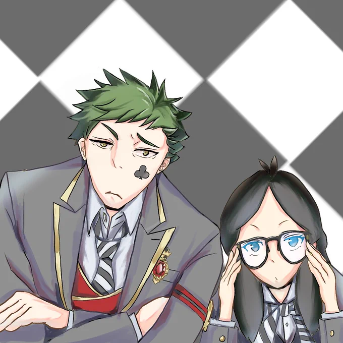 鏡越しにの眼鏡姿が見たいのに肝心の眼鏡を取られてるからよく見えない先輩ですプリクラ撮ろうとしてるのかも知れない 