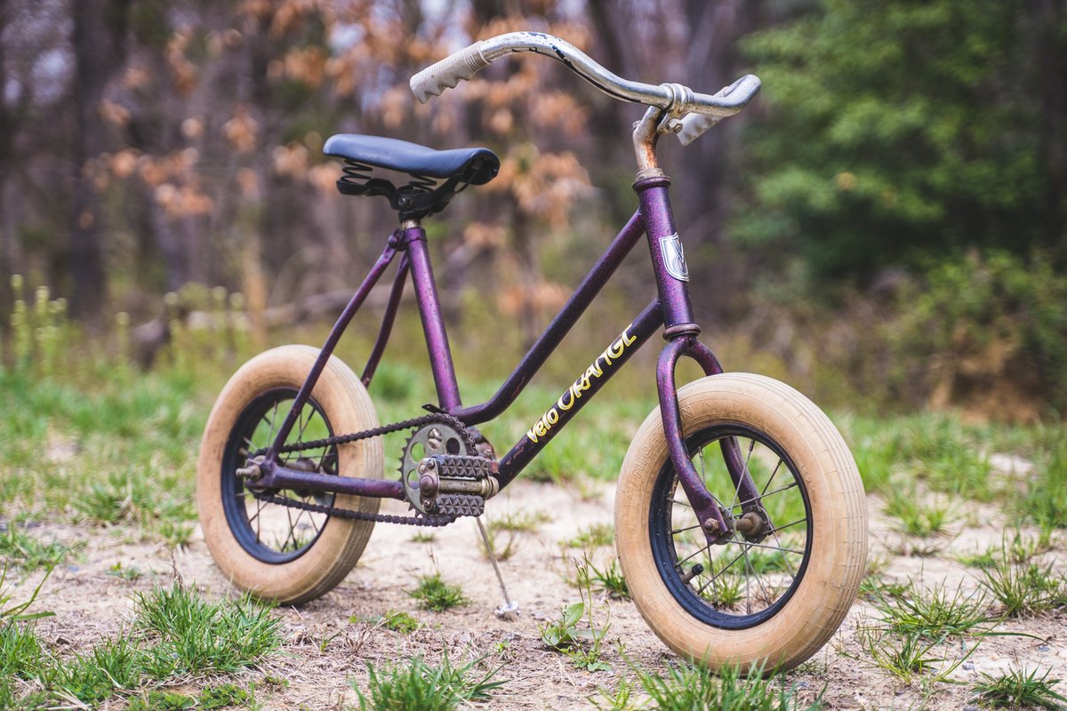 Velo_Orange's tweet photo. Introducing the new Velo Orange MiniminiVelo!

Don't let its small stature fool you. It still has the full VO treatment including generous 15mm tire clearances for rough and tumble terrain and a neat wishbone chainstay bridge.

https://t.co/POMKs1LhhU https://t.co/oBBgBDnS4i