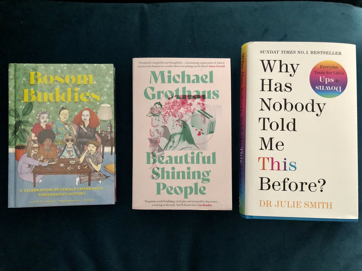 Some belated birthday books #amreading