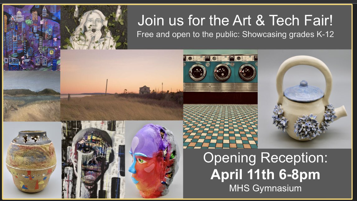 MHS Art Department tweet media