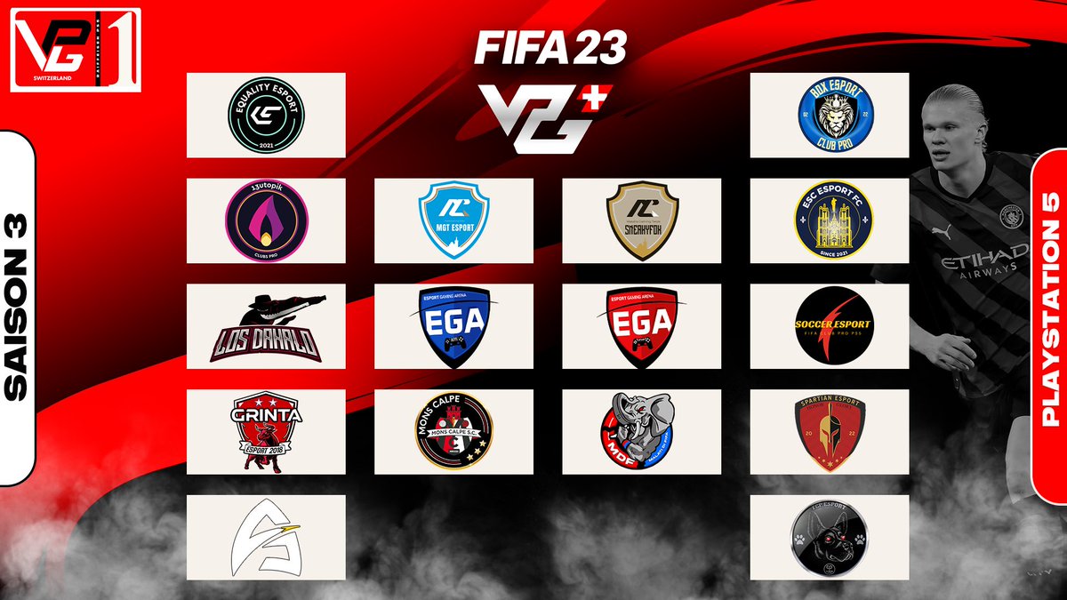 Annonce :

Voici les 16 équipes qui passeront une magnifique saison 3 en RAIFFEISEN PS5

Bonne saison au 16 participants !