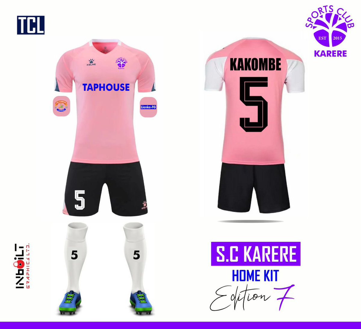 FcVenoms's tweet image. NEW NEW NEW!🥰🥰⚽️⚽️⚽️.
This is to unveil  Our official JERSEY of edition 7 of @TheComboni League .
Our appreciation goes to #TapHouse our jersey sponsor and @LiankaFg our sleeve sponsor. Thanks #inBuilt graphics for the top notch designs as always
#FcVenoms
#TapHouse.
#LiankaFg