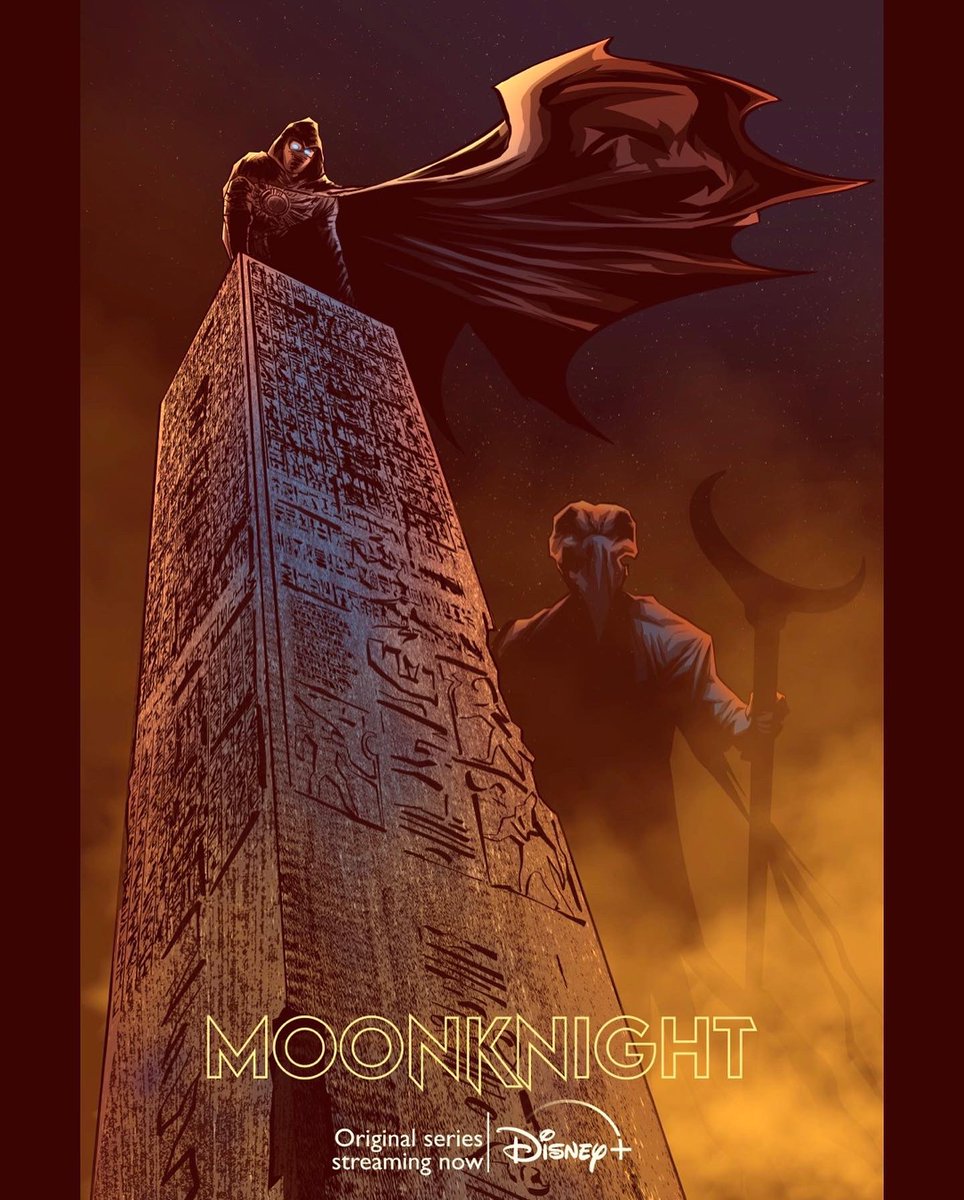 Happy One Year Anniversary to Moon Knight! 🌙🦇🌕 Prints and commission inquiries at lmasseyart.space/contact-2

#MoonKnight #DisneyPlus #OneYearAnniversary #Marvel #OscarIsaac #EthanHawke #Comics #Superheroes #MCU