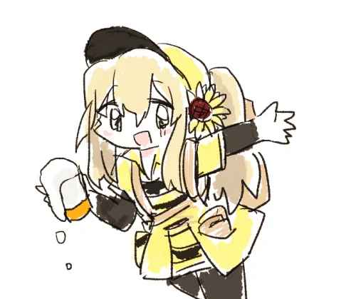 野球してるキリシュタリアは描いたことないけどビールの売り子しているキリシュタリアなら3年前に描いてる #FGO 