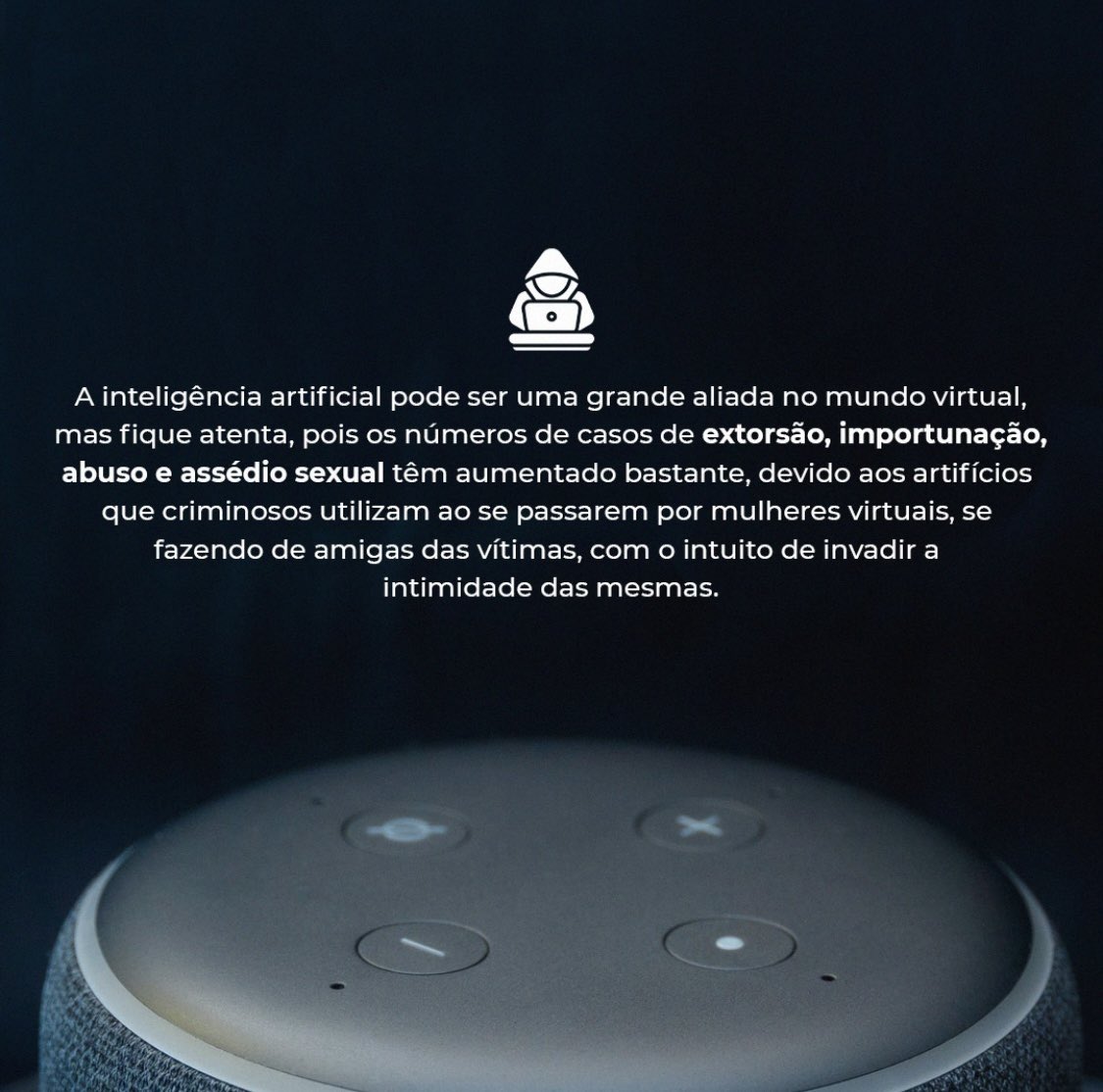 MPPAoficial's tweet photo. Inteligência artificial e seus prós e contras. 

Um tema necessário! 

#mppa #InteligenciaArtificial #crimevirtual #extorsao #abusosexual #importunacaosexual https://t.co/8DFP6Jnq9l