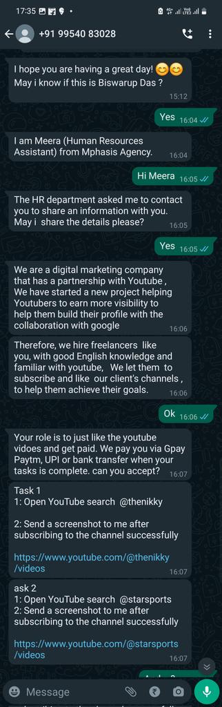 Beedee1973's tweet photo. @DCCyberKP I think this is a new way to fraud ppl. Thought of sharing with you. https://t.co/fcE7u2JgaU