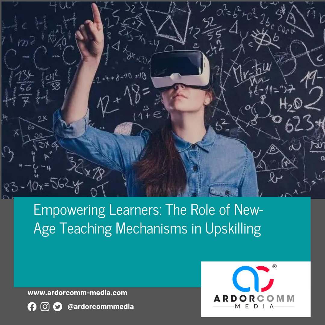 ardorcomm's tweet photo. Empowering Learners: The Role of New-Age Teaching Mechanisms in Upskilling
-By ArdorComm News Network
https://t.co/9cjysfYEH6
#ArdorComm #ArdorCommNews #ArdorCommMediaNEWS #news #empowering #learners #rolê #newage #teaching #mechanisms #upskilling #Blog #ArdorCommBlog https://t.co/IdZ2gZCyFy
