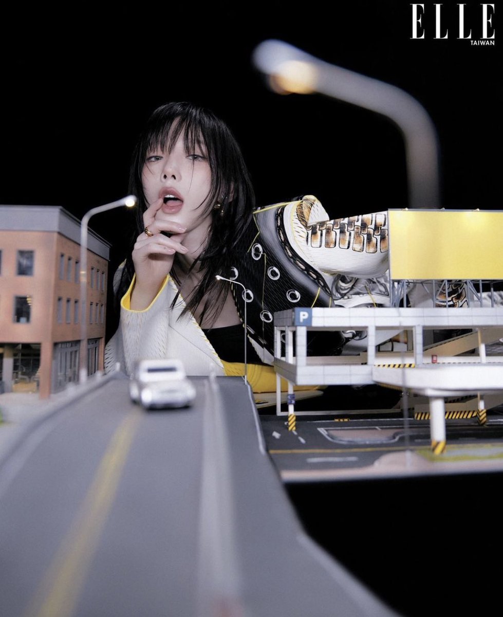 taeyeon in louis vuitton for elle taiwan april 2023, ph. by yoon jiyong