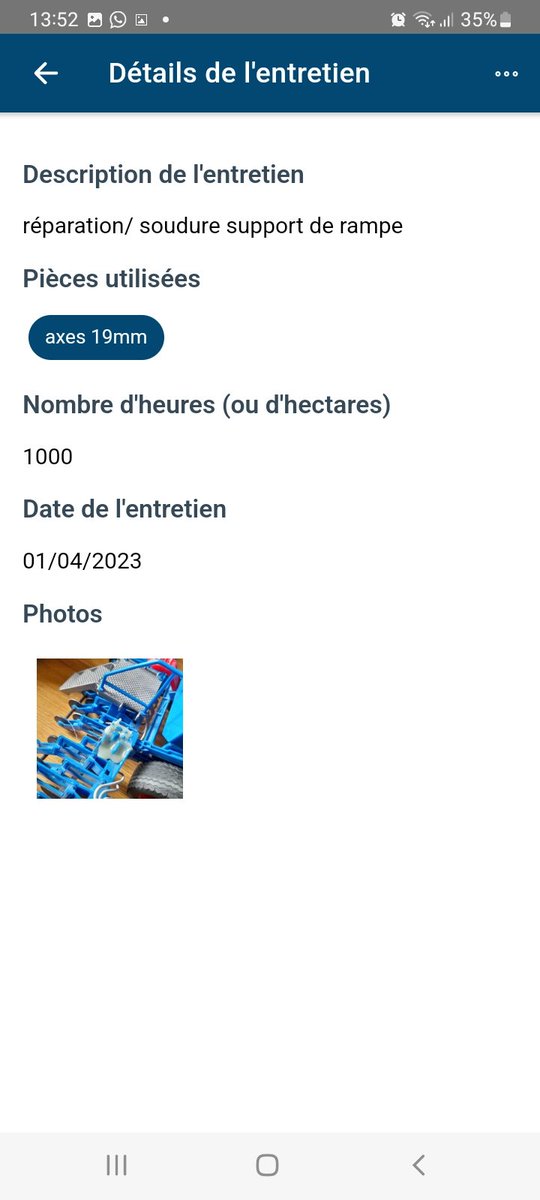 upkipp_fr's tweet photo. Nouveauté / EXCLU 
 Grâce à @Upkipp suivez l'entretien de tous les matériels !  Même des jouets @BRUDERTOYS de vos enfants! 🎊🤩

@lemkenfrance @JohnDeere https://t.co/wfGUYGsSqu