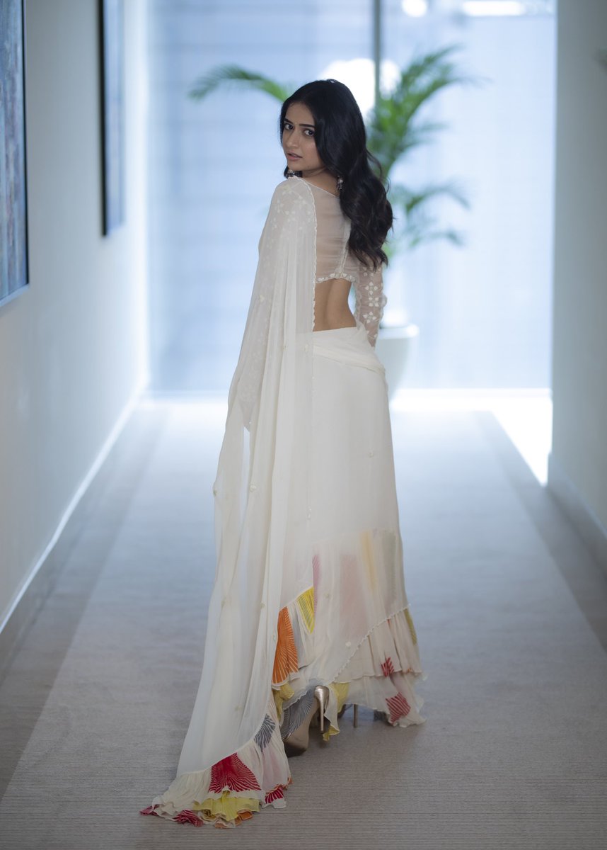AshikaRanganath's tweet photo. Back with the promotional shoot pictures 🤍
Also, Amigos streaming now on Netflix! 
Watch it this weekend for some fun &amp; thrilling action! https://t.co/UUTyplrkV4