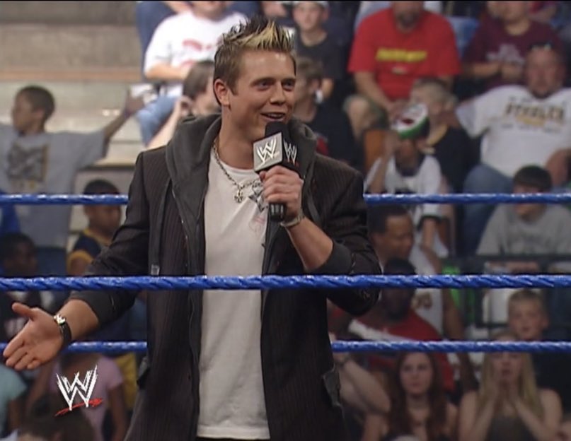 _Many_Returns_'s tweet photo. The Miz As Host Of Raw And Smackdown: After finishing 2nd in the 4th season of tough enough, The Miz was called up to WWE 2 years later and would serve as the host of Smackdown where he would announce the planned card for the show and attempt to hype up the crowds (1/2) https://t.co/eblhV3hYvb