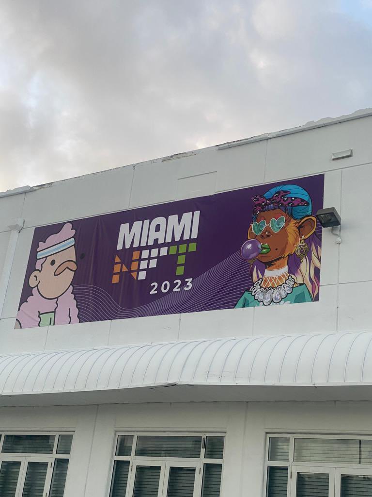 mytravelhabit's tweet photo. Our FAWC is the face of @MiamiNFTweek 😱😱 with @doodles 

#miaminft #fawc #doodles #web3 https://t.co/DJfb3XGWWF