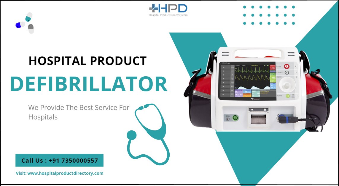 AkshataW2's tweet photo. Defibrillator Dealers contact details listed on the Hospital Product Directory.

Visit: https://t.co/knaqe42TDL

#defibrillator
#medicaldevice
#medicalsupplier
#hospitalproductdirectory https://t.co/TLVo1aTAde