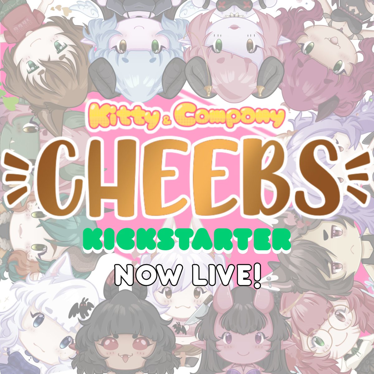 KittenKattArt's tweet photo. ✨NOW LIVE✨

Kitty and Company: Cheebs Acrylic Pin Kickstarter is now finally live! 
If you would like to help fund this kickstarter and receive exclusive rewards please give the 🔗⬇️⬇️⬇️ a click!

Thank you so much! https://t.co/zMncEuXJNz