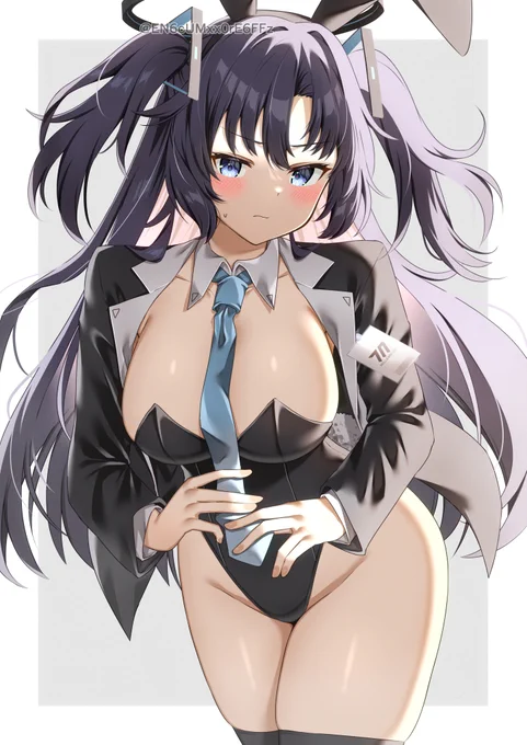 バニーユウカ#ブルアカ 