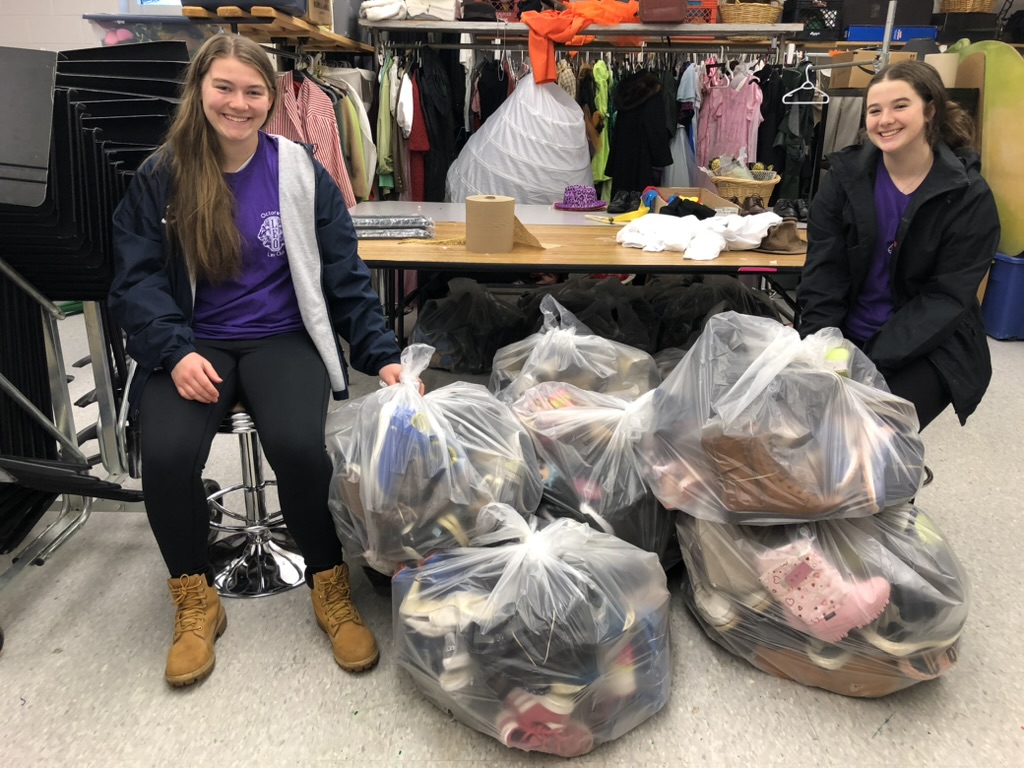 OJSHS Leos &amp;  <a href="/OctoraraPTO/">OctoraraPTO</a>  collected 425 pairs of shoes on 3/25.  An excellent start &amp; no small feat!  Still have shoes at home? Drop them in the donation boxes in the lobby of any OASD school. Share w/ family &amp; friends. Every 👟 counts! Help us reach the goal of 2000 pairs.😎