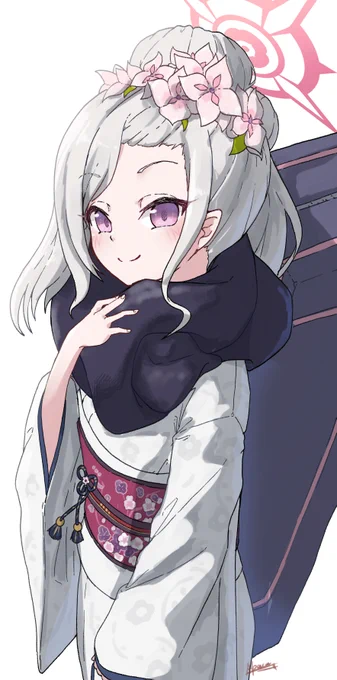 正月ムツキ#ブルアカ 