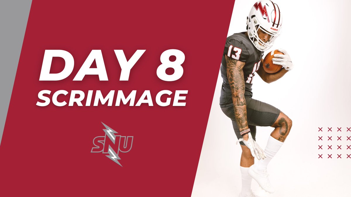 SNUFootball's tweet photo. Spring Ball: Scrimmage Day!

#BoltsUp⚡️ https://t.co/tSH04ZHA4I
