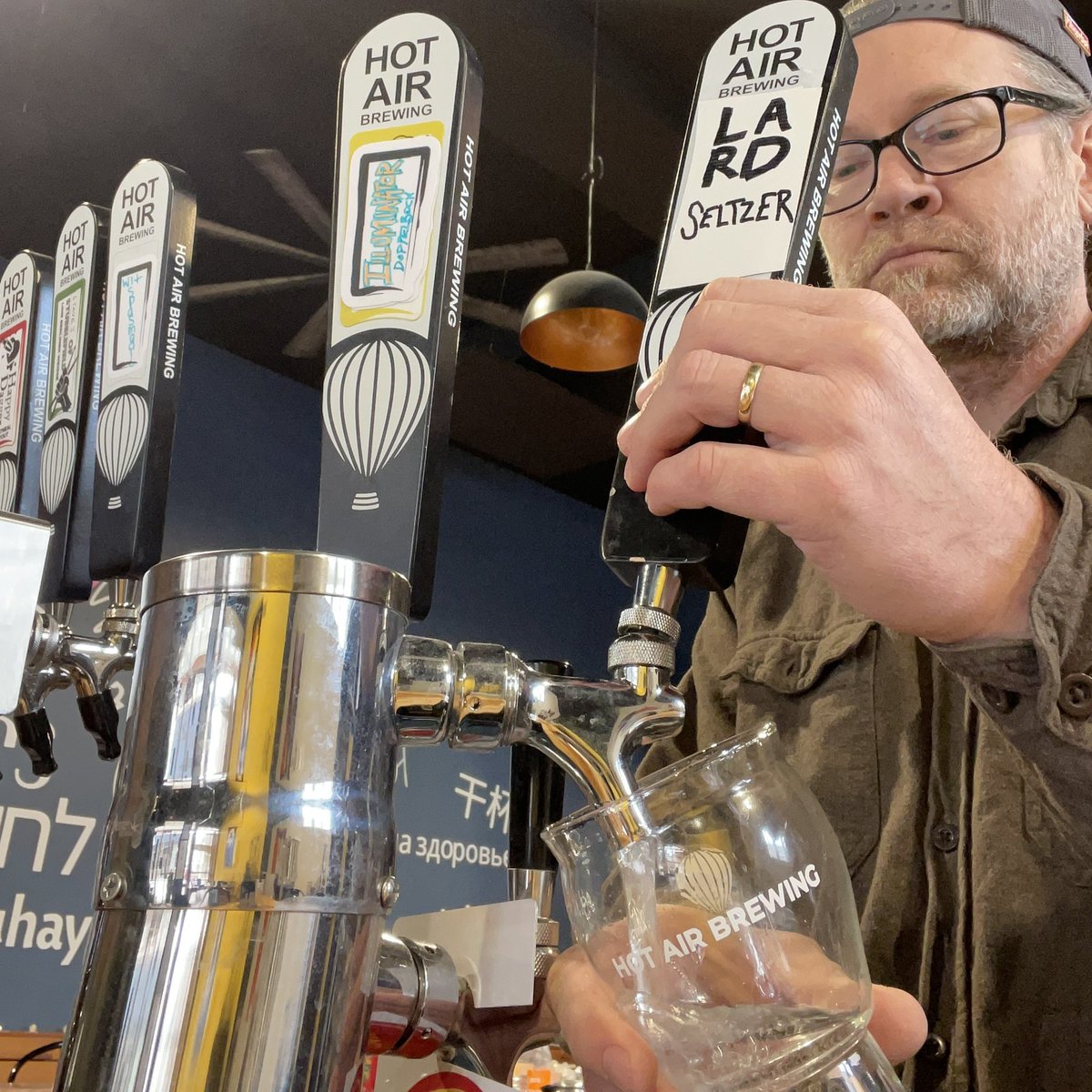 Praise the lard! After much trial and error, I’ve tapped my first seltzer.