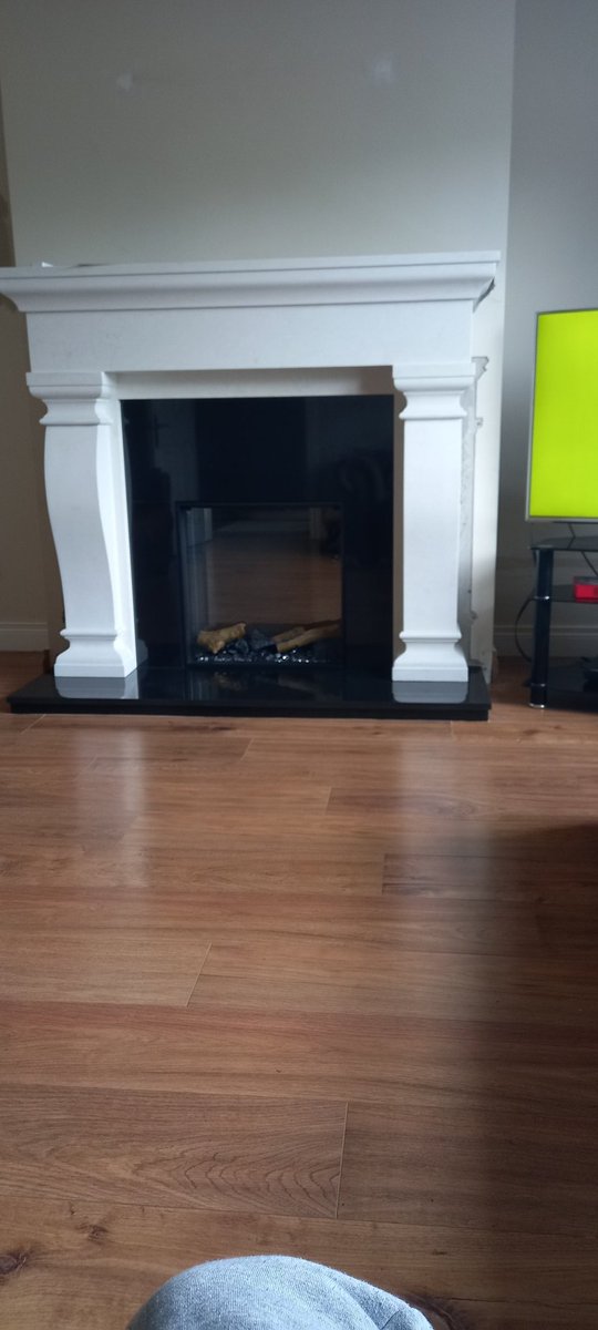 Boyd9Joe's tweet photo. Mum and dad's new fireplace https://t.co/d7YzjHqlIg