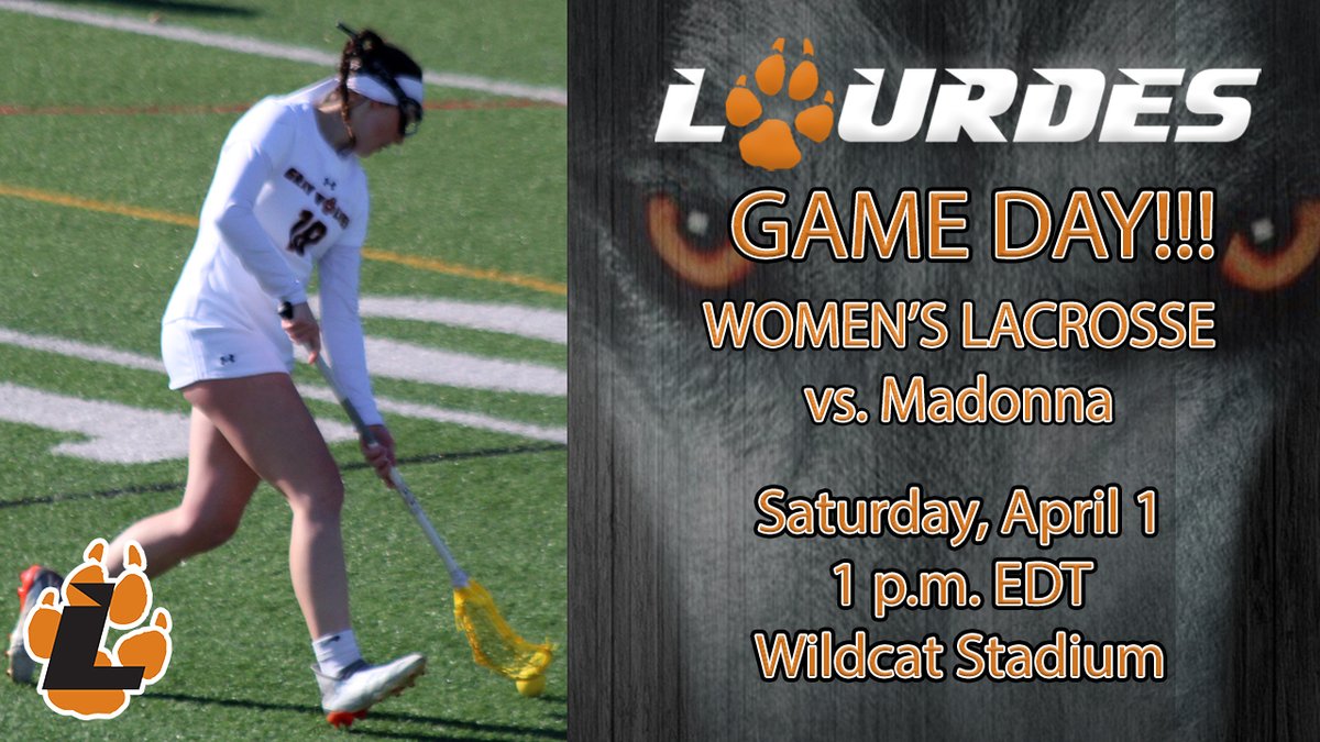 A busy day of home events begins with women's lacrosse looking for back-to-back wins! #GrayWolfNation
Live stats - lourdesathletics.com/sidearmstats/w…
Live video - lourdesathletics.com/showcase?Live=…