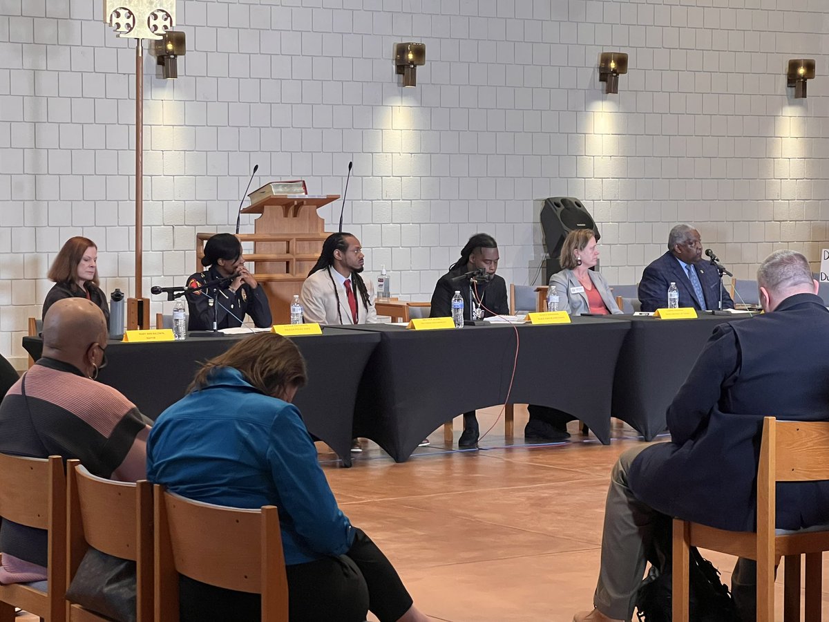 We tried to bring the stakeholders and the community together to deal with gun violence and our youth, proactive policing and resources for the homeless, unfortunately the disrupters felt since it wasn’t their show they wanted to shut it down. Shame on them!