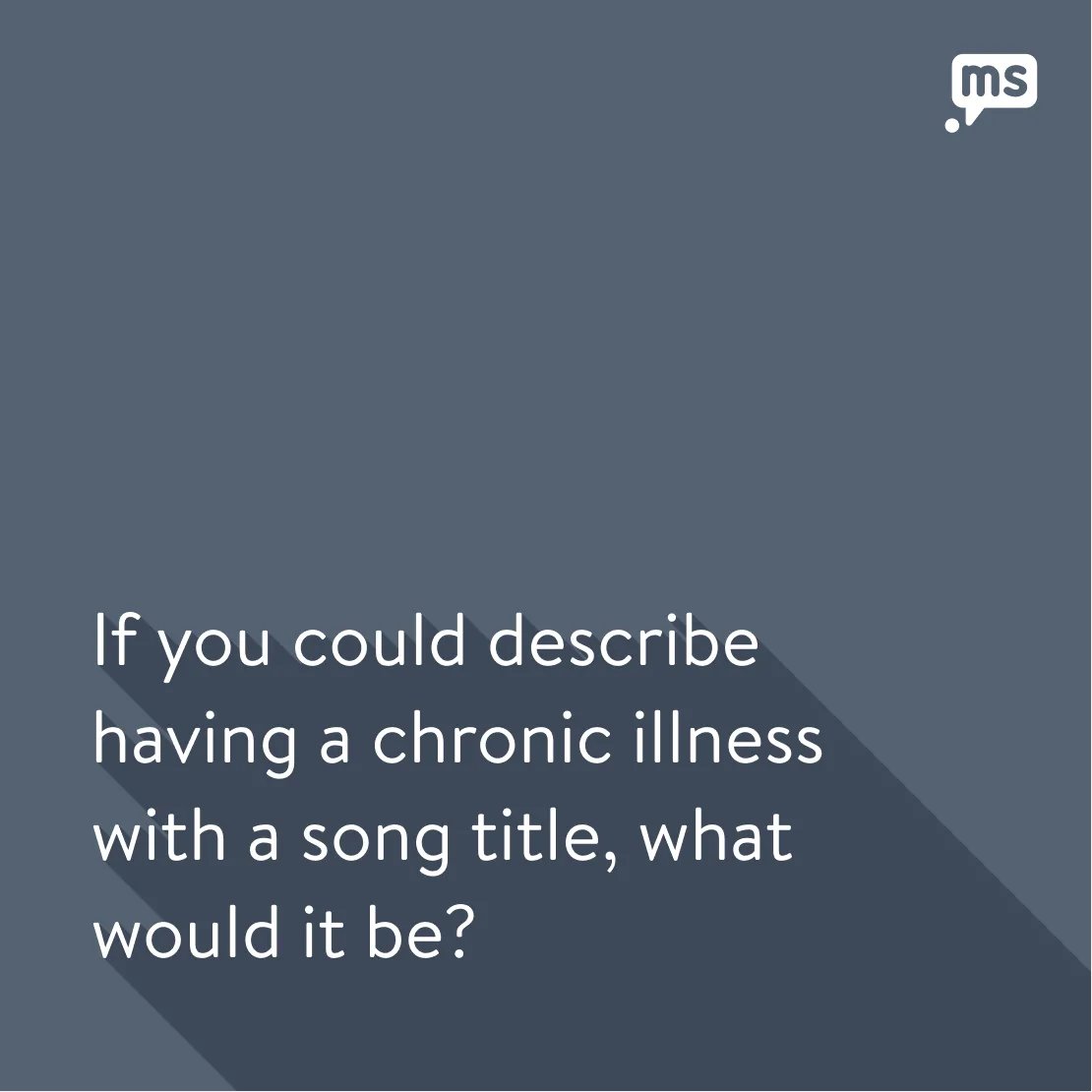 shiftms's tweet image. Crank up the volume 🎧 Good or bad which song describes your experience best? Tell us what song you&apos;d pick and WHY in the comments 👇
#MultipleSclerosis #MSsupport #MSquestion #Shiftms shift.ms
