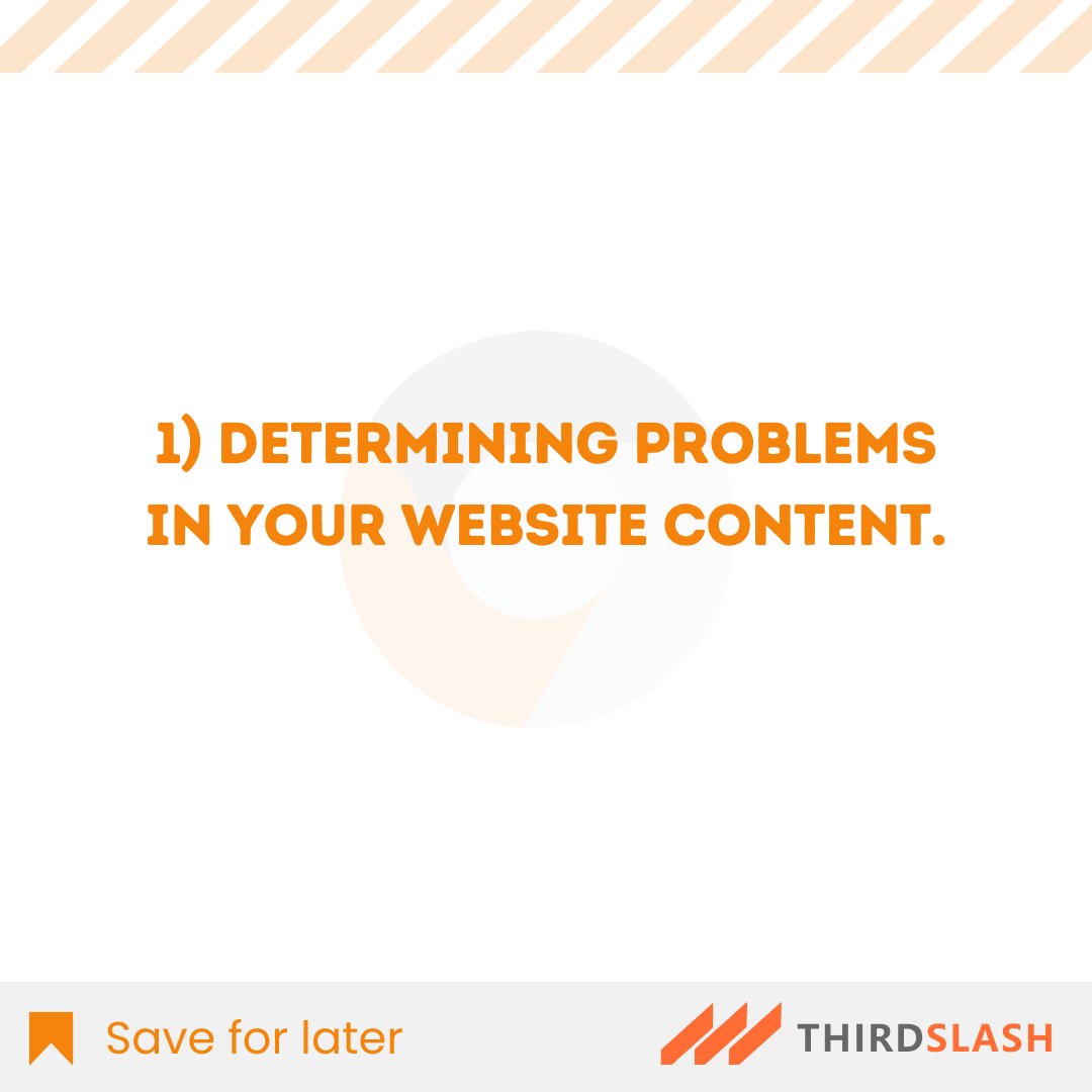 ThirdSlash's tweet image. 4 benefits of a website audit. 

#websiteaudit #audit #auditbenefits #websitecontent #content #qualitycontent #contentstructure #websiteranking #websitegrowth #digitalmarketing #digitalmarketingagency #thirdslash