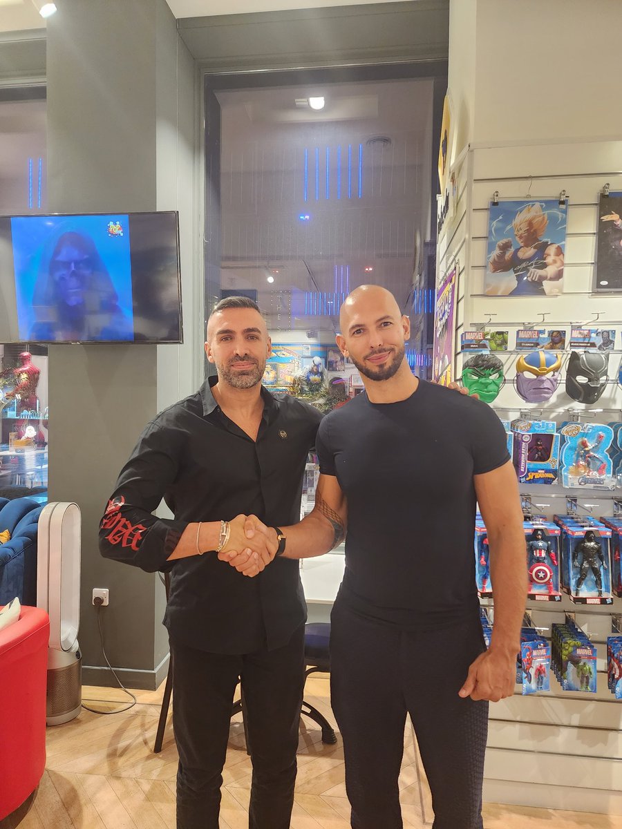 JaafarDaher's tweet photo. Congratulations on the release for the real men and warriors @Cobratate  &amp; @TateTheTalisman . Welcome back ! May the truth be revealed soon! 💪🏼 https://t.co/718ca8jojX
