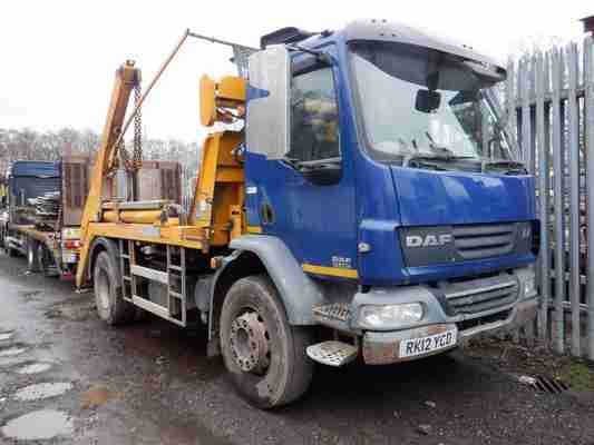 2012 DAF LF55.250 Skip Loader dlvr.it/SlqhyQ