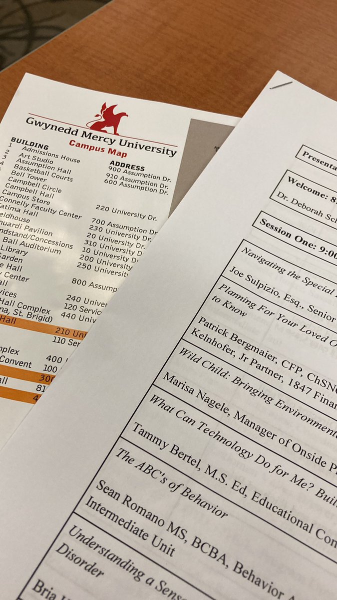Excited for a day of learning with <a href="/NPSD/">North Penn School District</a> paraprofessionals, teachers and staff! #AutismAwareness <a href="/GMercyU/">Gwynedd Mercy Univ</a>