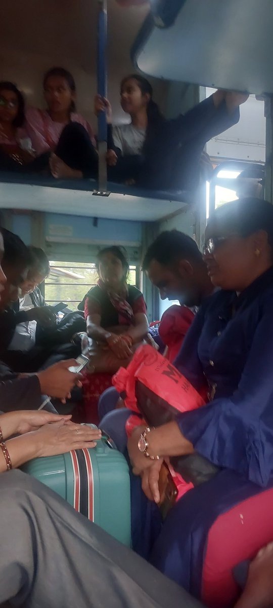NikMakeouthill's tweet photo. This is disturbing unnecessary some passager without tickets entered in our coach and has taken over our reserved seats this wrong  no staff TC here  to check the ticket
Plz take a frequent action on this
Train=19020 Pnr=2156120282
Coach=S3
Seat no=76
@RailMinIndia @WesternRly https://t.co/HtFmT4DcoL