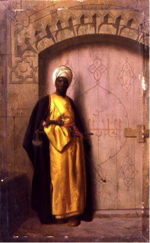 Guard #gerome #orientalism wikiart.org/en/jean-leon-g…