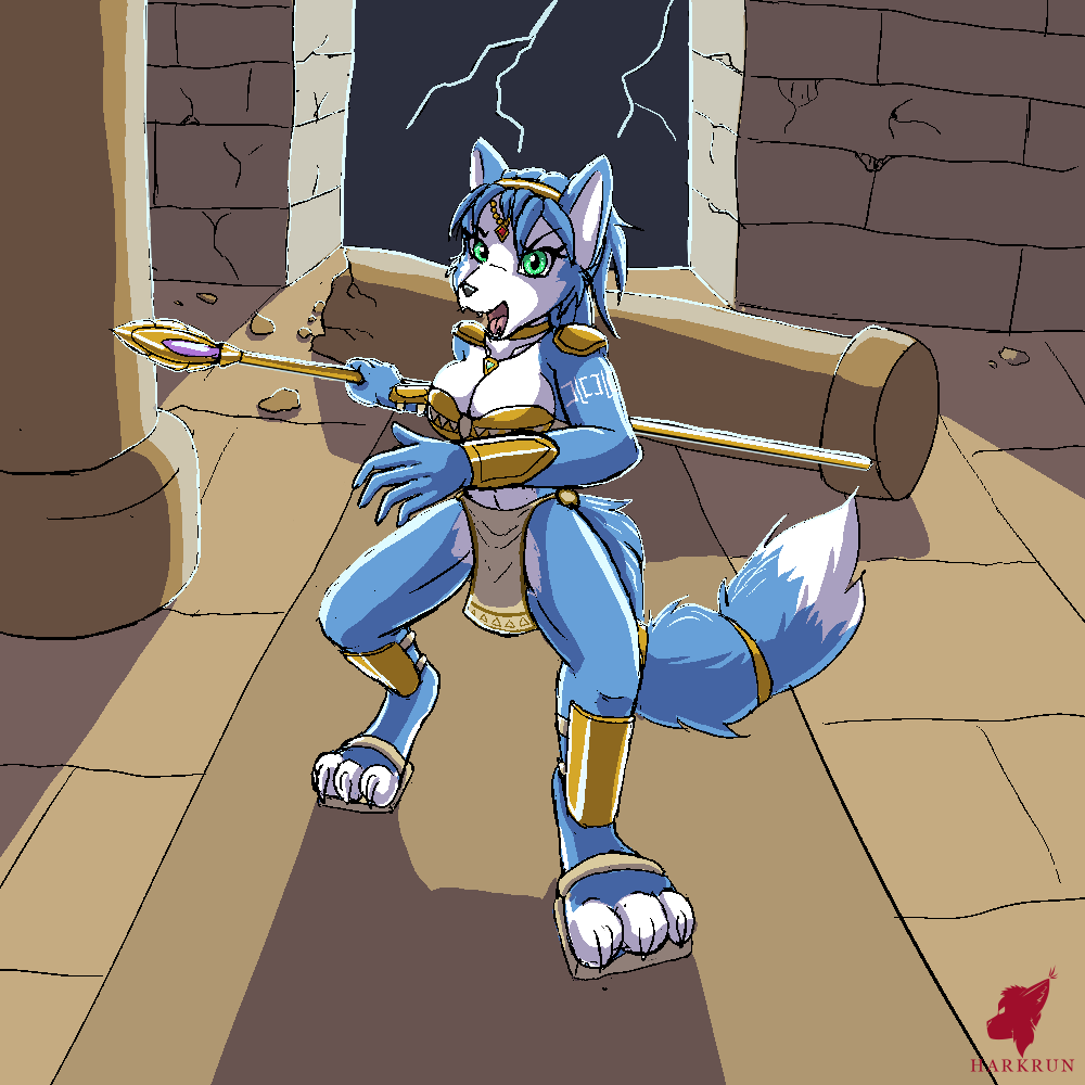 Harkrun's tweet photo. Krystal is ready for a fight ;)
 
#starfox #krystal #pixelart https://t.co/bsKeeIrxAv